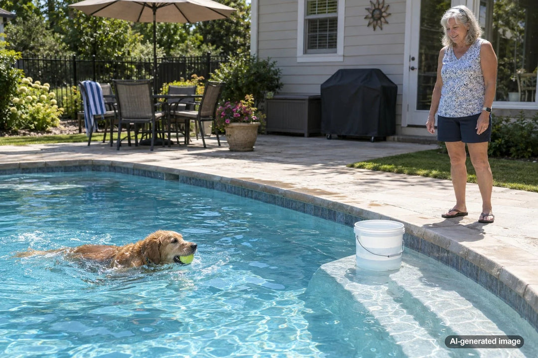 Can a Dog Swimming in the Pool Ruin a Bucket Test?
