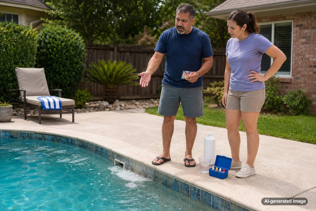 Can Algaecide Cause Foam or Staining in a Pool? What Pool Owners Should Know Before the Next Dose