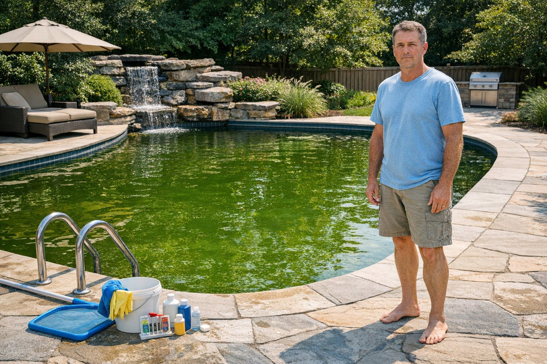 Can I Swim If My Pool Water Is Green? What Green Water Really Means Before You Jump In