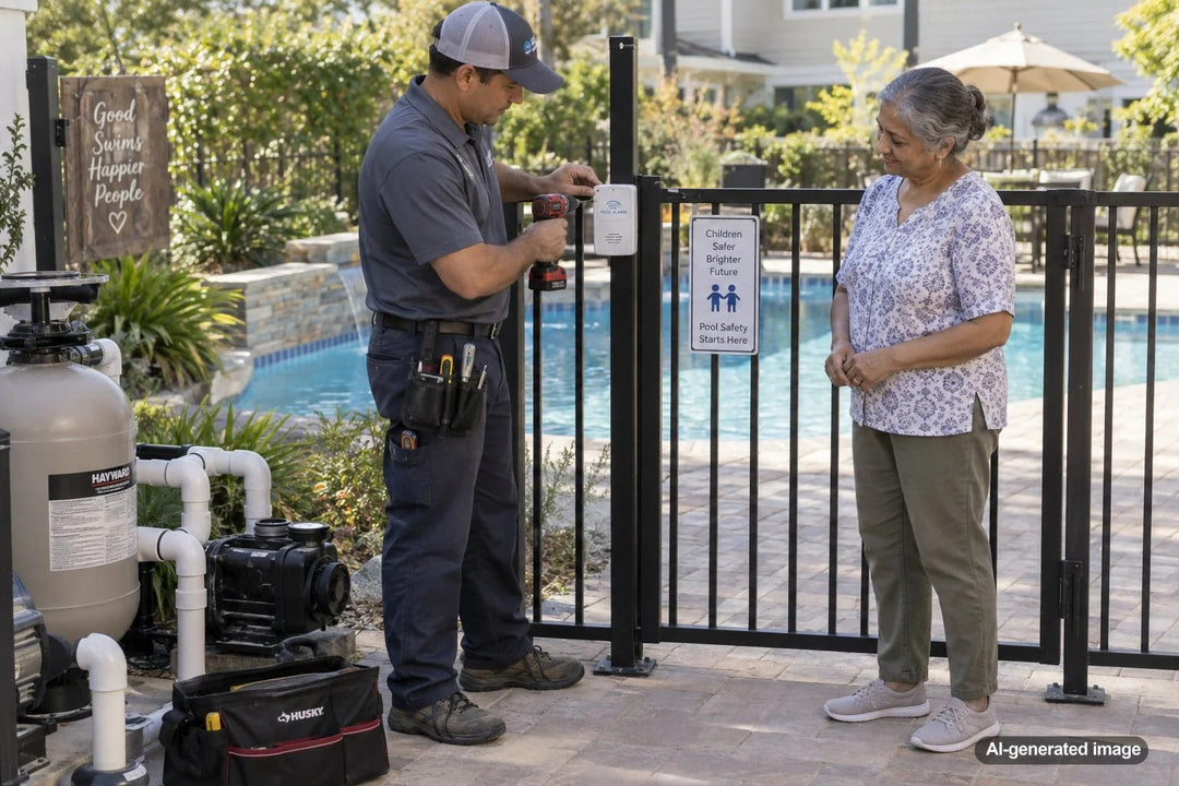 How Do I Install a Pool Alarm for Child Safety?