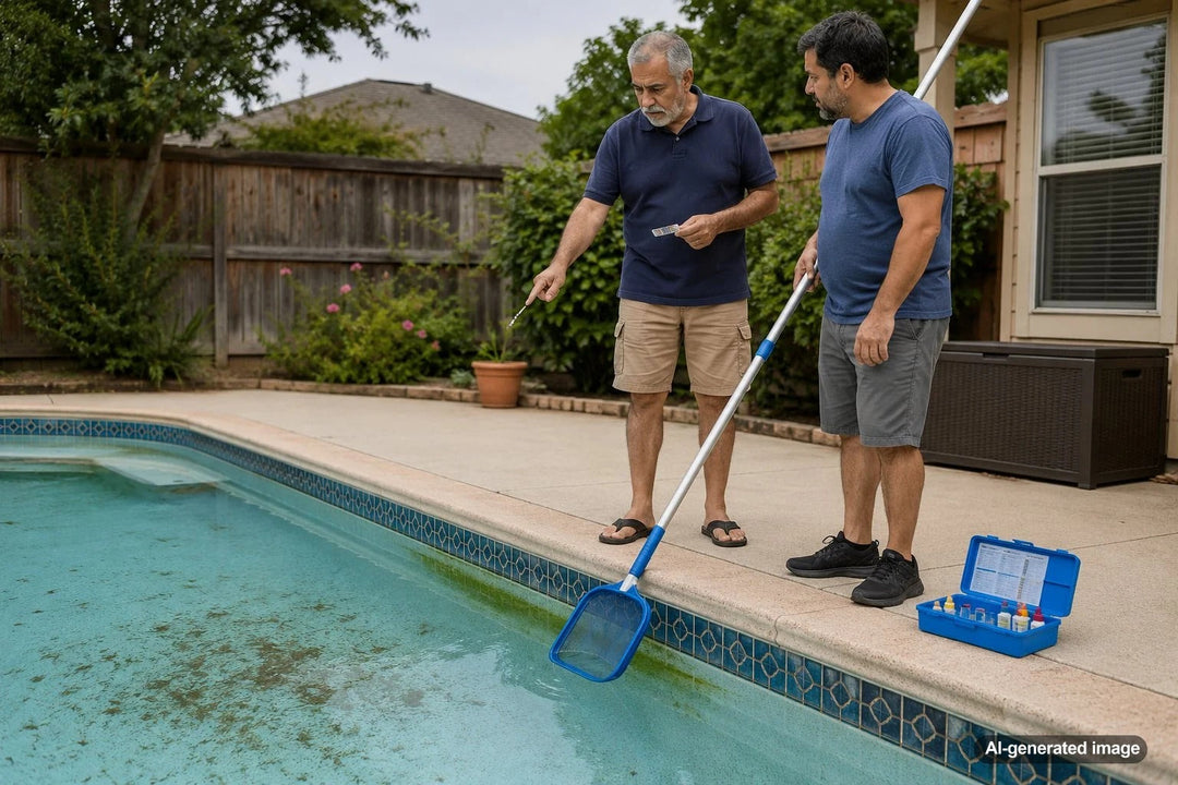 How Do You Tell the Difference Between Pool Algae and Dirt?