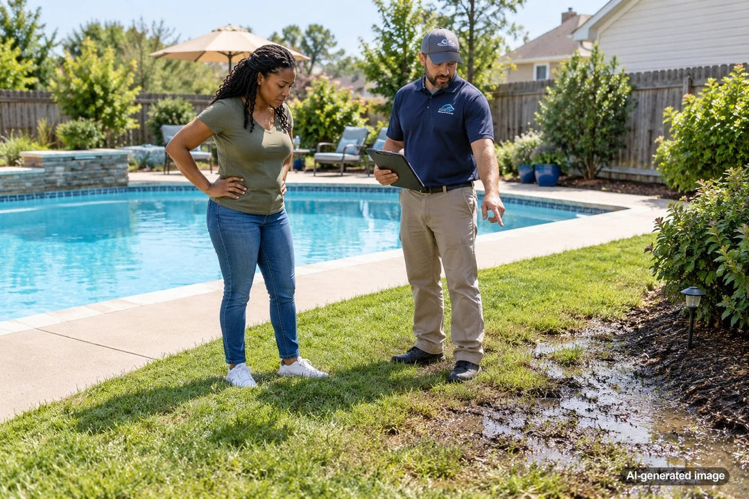 How Far Can Water From an Underground Pool Leak Travel?