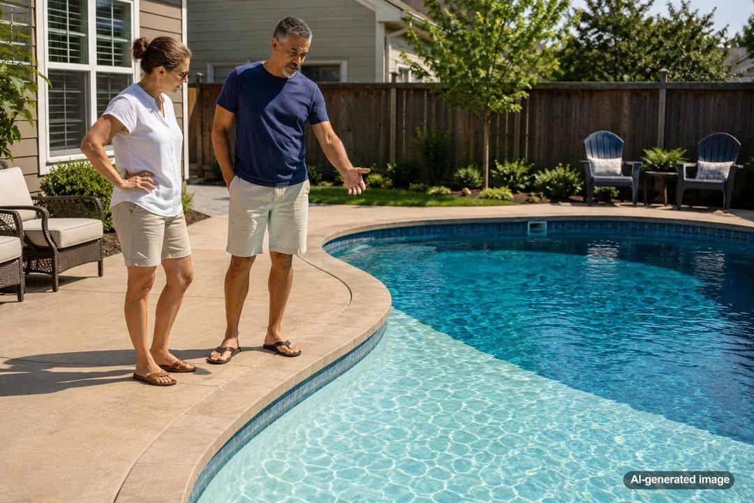 How Pool Color Affects Water Temperature and Appearance