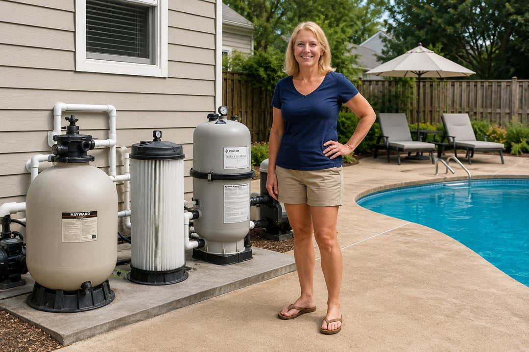 How to Choose Between Sand, Cartridge, and DE Filters for Your Pool