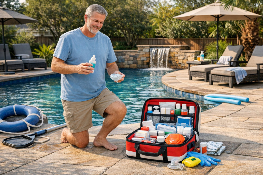 How to Create a Pool First-Aid Kit That Goes Beyond Bandages for Smarter, Safer Pool Days