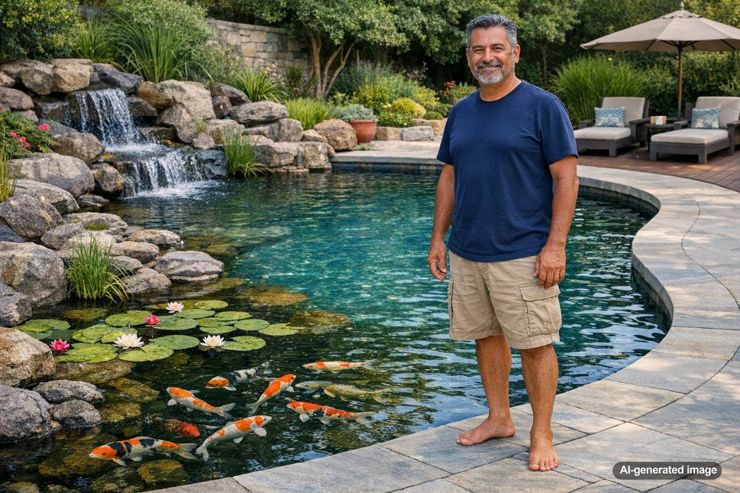 How to Design a Pool That Doubles as a Koi Pond or Water Garden Without Creating a Maintenance Headache