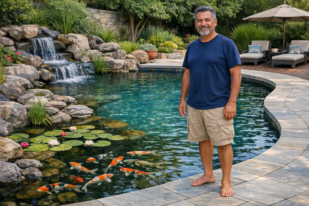 How to Design a Pool That Doubles as a Koi Pond or Water Garden Without Creating a Maintenance Headache
