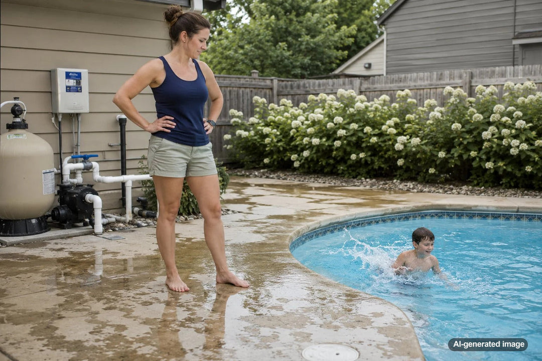 How to Estimate Normal Splash-Out After Kids Swim
