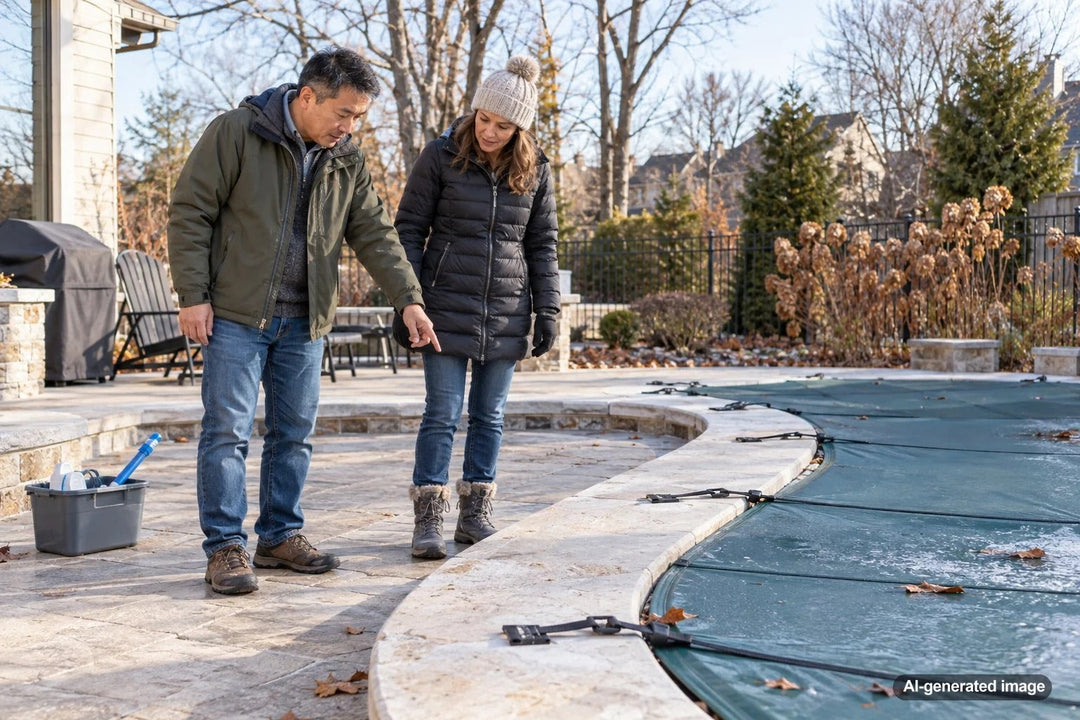 How to Protect Pool Coping From Winter Freeze Damage