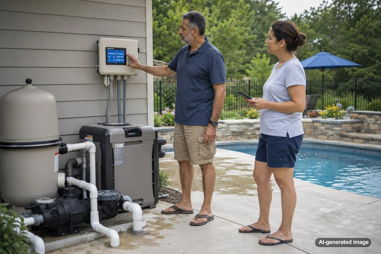 How to Reset Your Pool Equipment Schedule After a Power Outage: A Simp –  Mini Bucket Test
