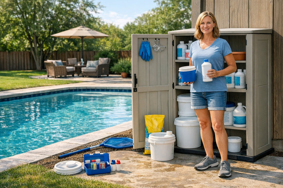 How To Store Pool Chemicals Safely (Avoid Costly Mistakes and Hidden Hazards Every Pool Owner Should Know)