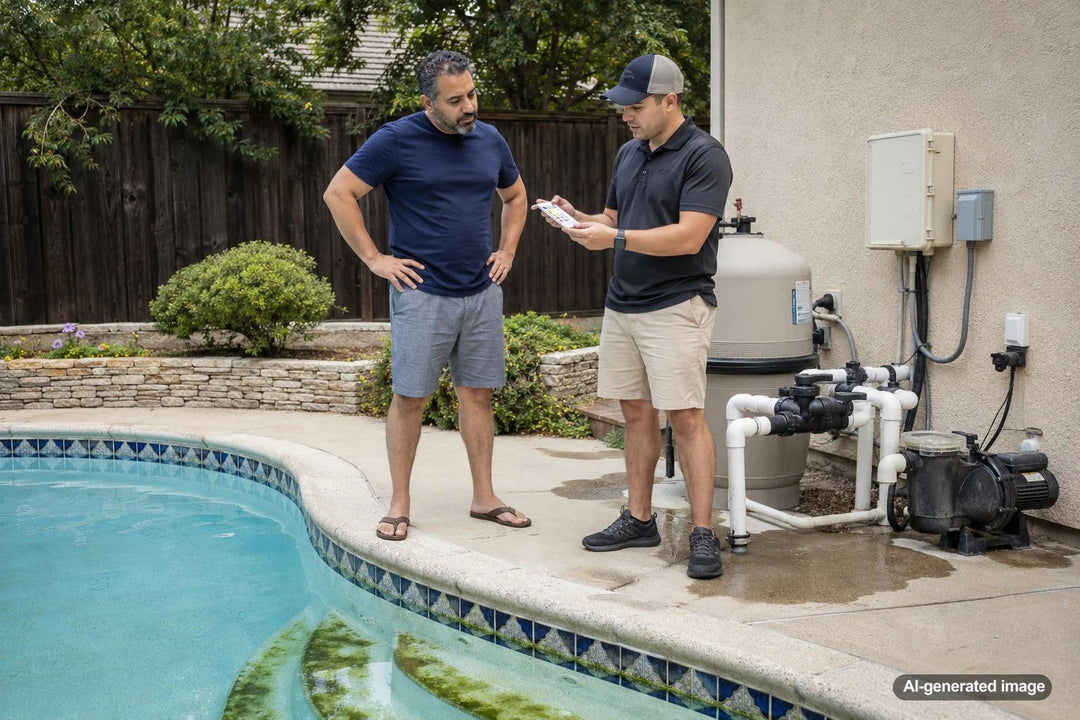How to Tell If Algae Problems Are Connected to Water Loss: Signs Your Pool May Have More Than a Cleaning Issue