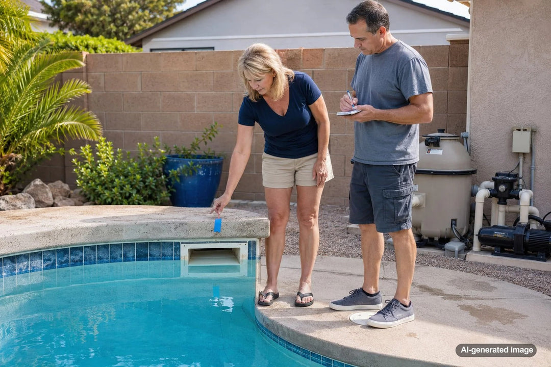How to Use Tape Marks to Track Pool Water Loss