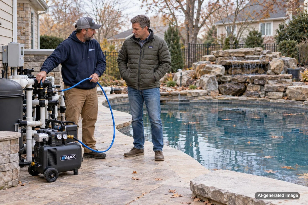 How to Winterize a Pool Waterfall Without Trapping Water in the Lines