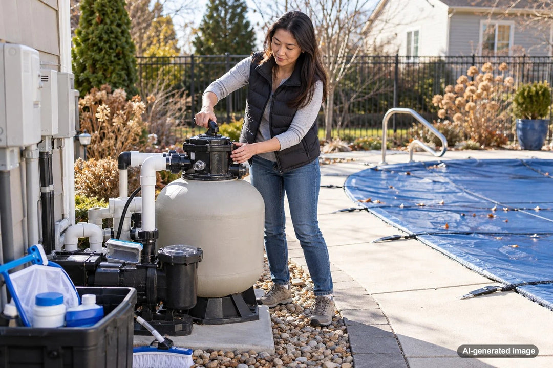 How to Winterize a Sand Filter Without Damaging the Multiport Valve