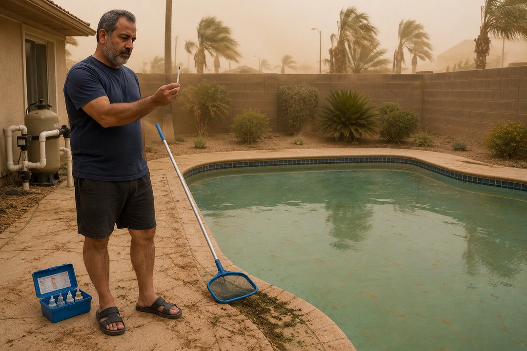Pool After a Dust Storm: What to Test and Clean First for Faster, Clearer Recovery