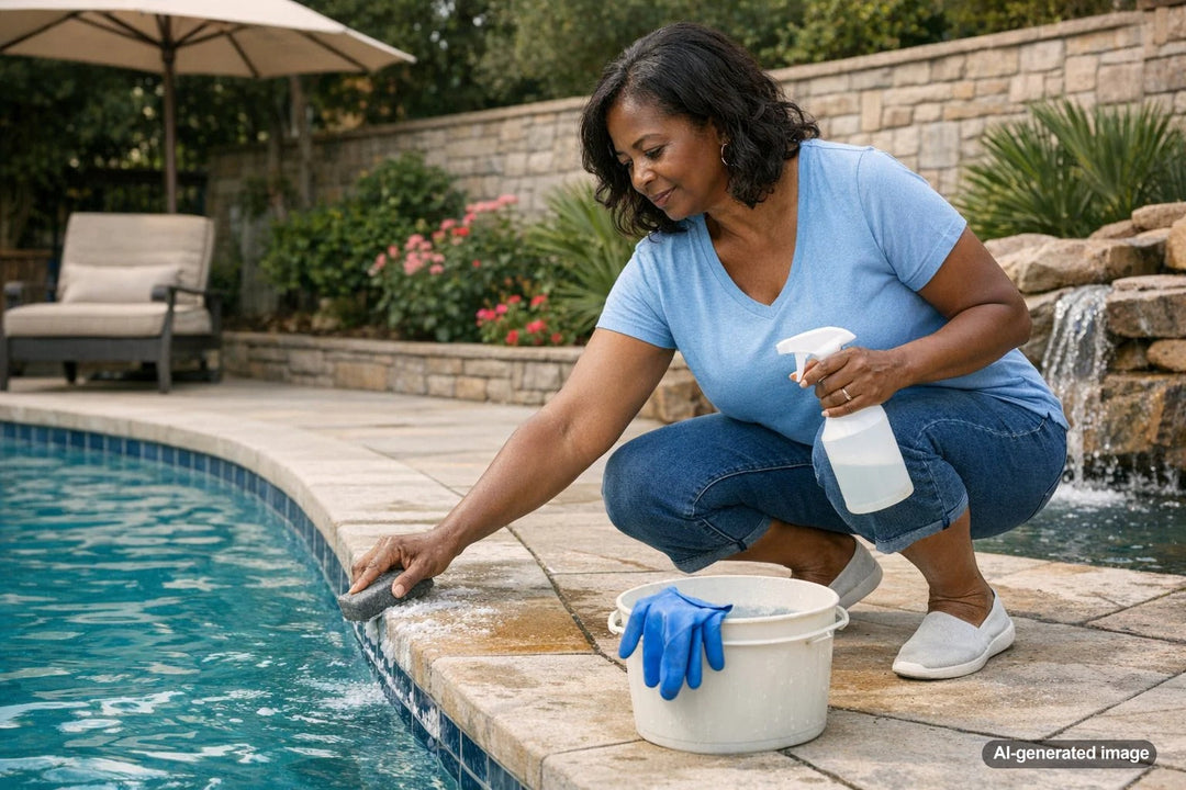 Pool Calcium Scale Removal: What Actually Works, What Damages Surfaces, and How to Keep It From Coming Back