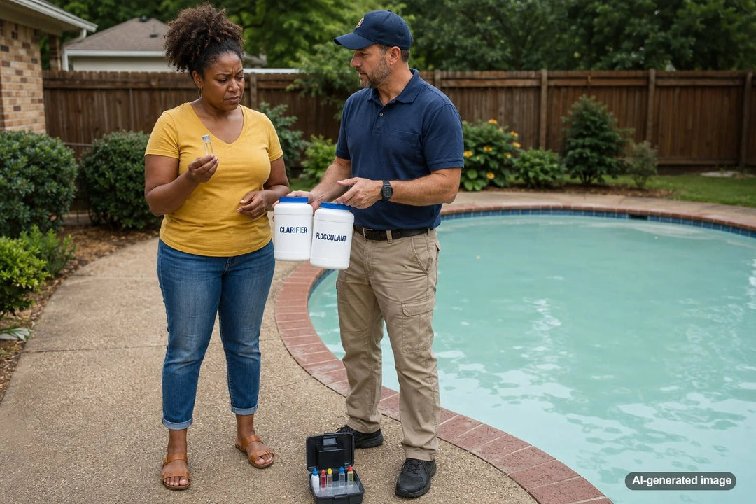Pool Clarifier Versus Flocculant: Which Should You Use? A Practical Guide to Clearing Cloudy Pool Water