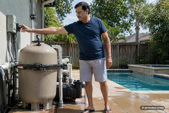 Pool Filter Clamp Leak Safety: When to Stop the System Immediately