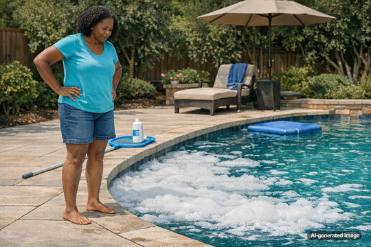 Pool Foam After Heavy Use: Why It Happens, What It Means, and How to Clear It