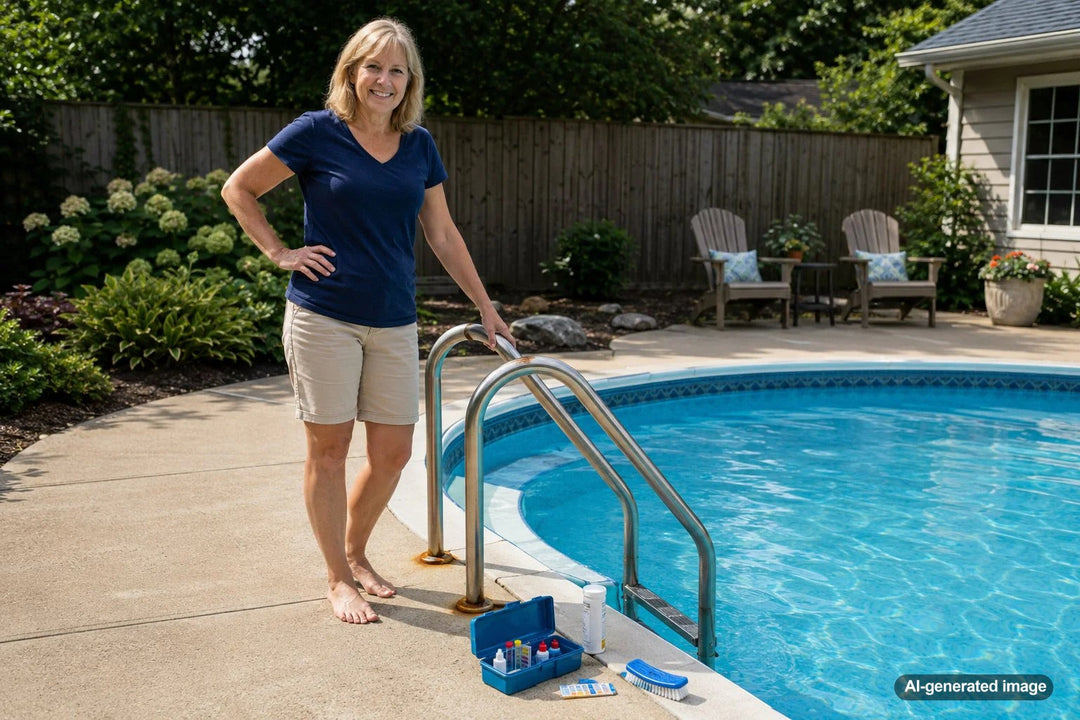 Pool Rust Stains Near Ladders and Rails: Causes and Prevention