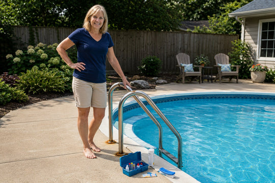Pool Rust Stains Near Ladders and Rails: Causes and Prevention