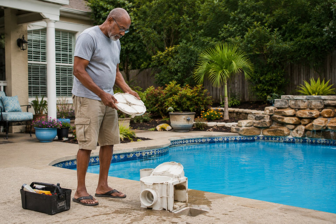 Pool Skimmer Throat Cracks: Causes, Symptoms, and Repair Options