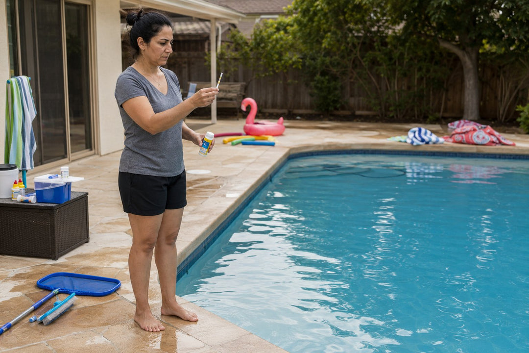 Pool Water After Heavy Swimmer Load: What to Do First