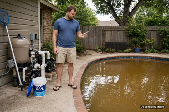 Pool Water Turning Brown After Shock: What It Usually Means