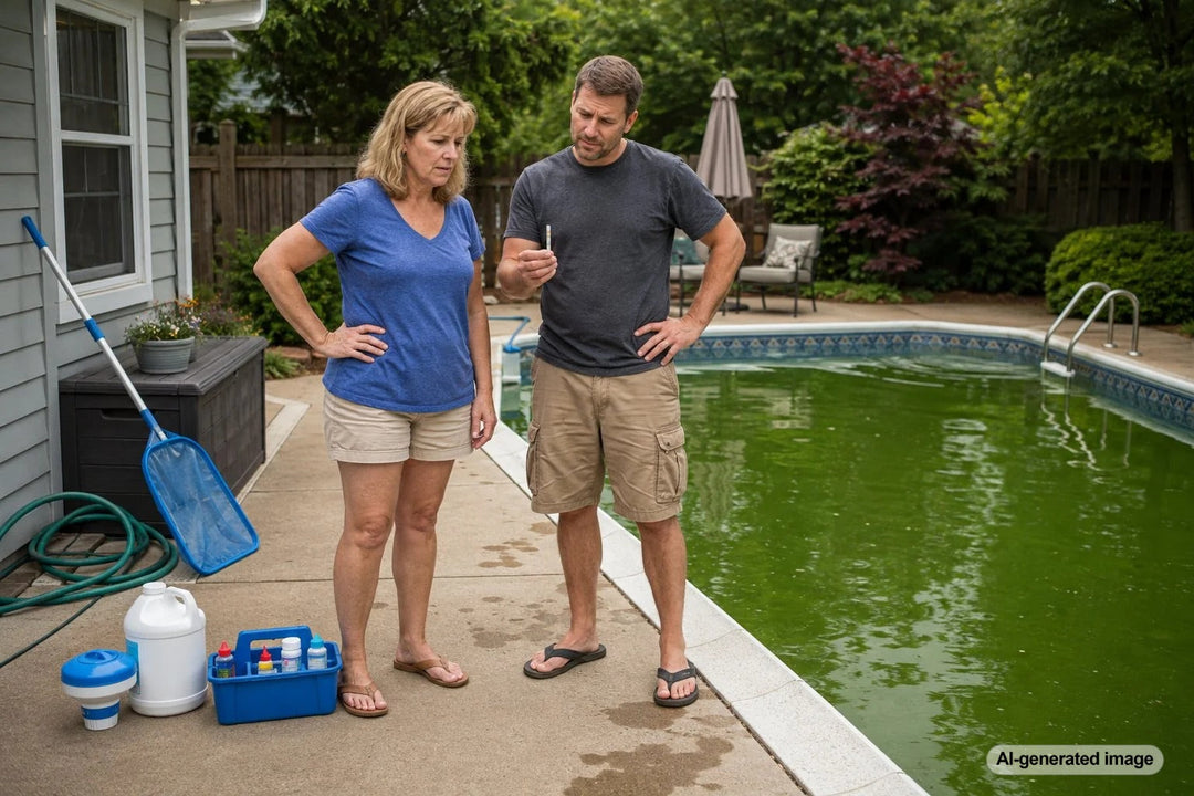 Should You Drain a Green Pool or Treat the Water?