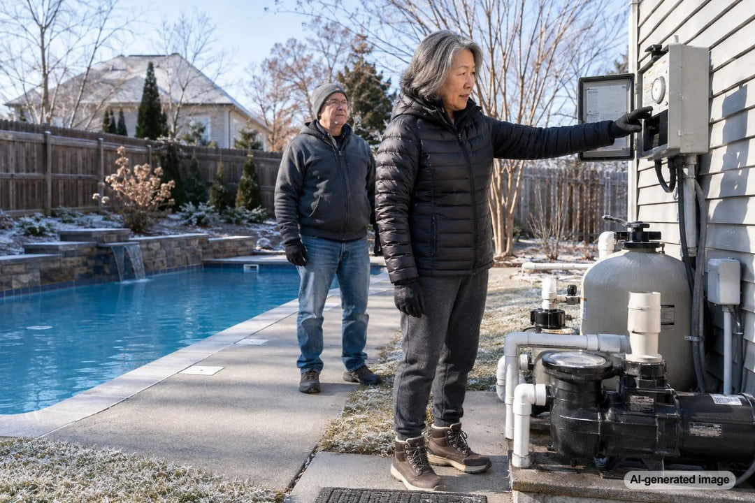 Should You Run the Pool Pump During Freezing Weather?