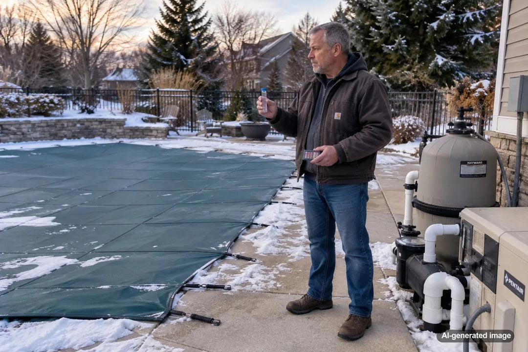 Should You Test Pool Water During the Winter After the Pool Is Closed?