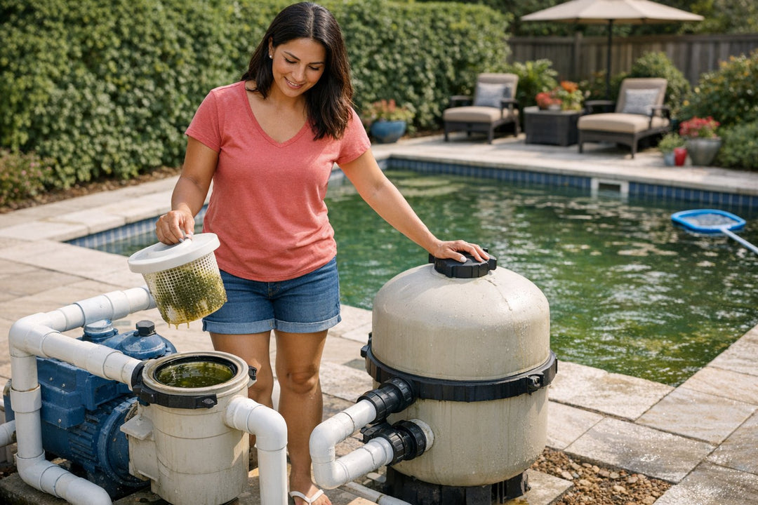 The Connection Between Pool Algae and Poor Circulation (Not Just Chemicals)