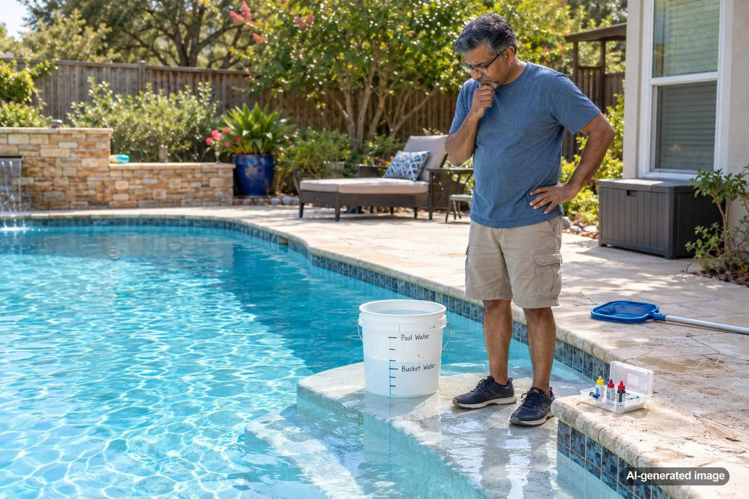 What Can Cause a False Positive on a Pool Bucket Test?