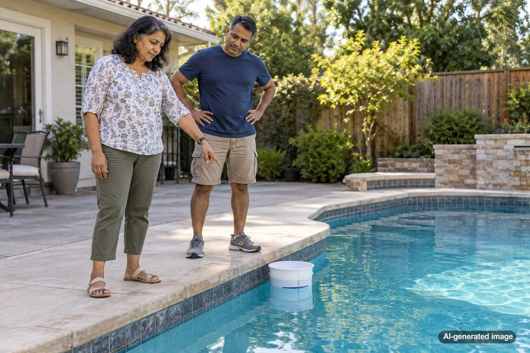 What Does It Mean If the Pool Drops More Than the Bucket? What the Difference Can Tell You About Water Loss