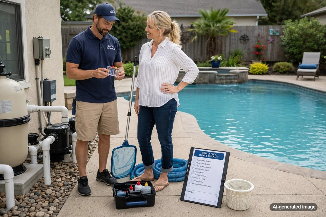 What Should Be Included in a Weekly Pool Maintenance Service? The Complete Homeowner Checklist