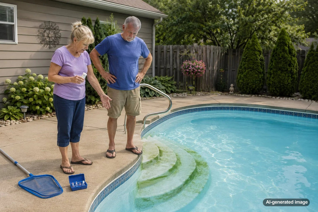 Why Are There Green Stains on My Pool Steps? Causes, Clues, and Safe Ways to Remove Them