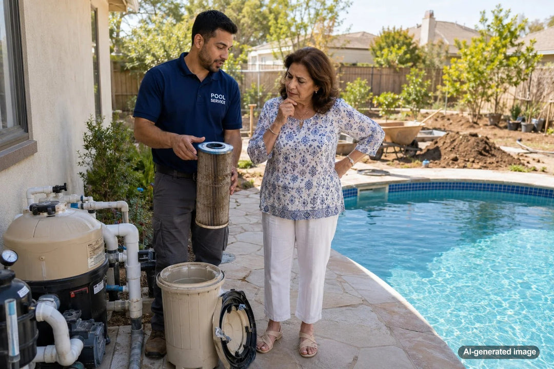 Why Filter Cleaning Frequency Changes After Landscaping Work: What Pool Owners Need to Watch