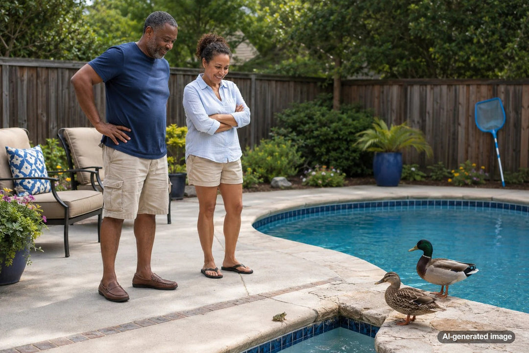Why Frogs, Ducks, and Wildlife Visit Backyard Pools: What Your Pool Is Telling You