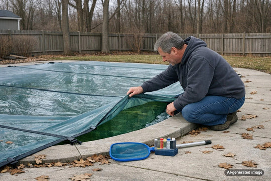 Why is My Pool Green Under Winter Cover? What It Really Means and How to Fix It Before Spring Gets Worse