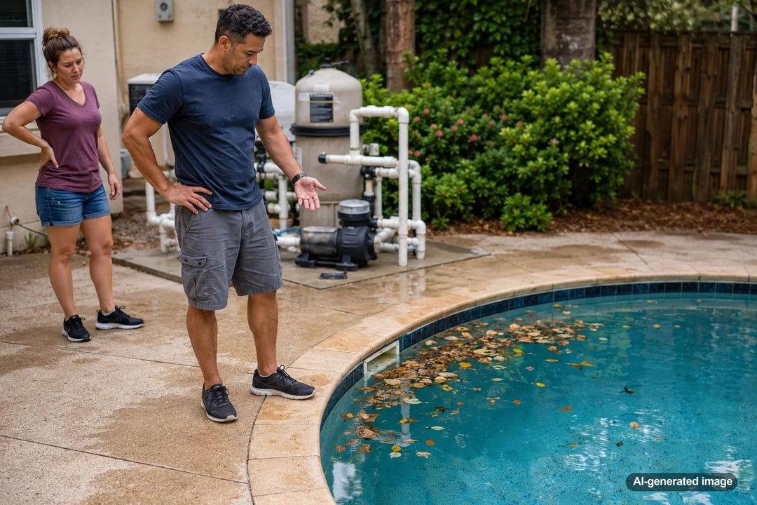 Why Is My Pool Skimmer Not Pulling in Leaves?
