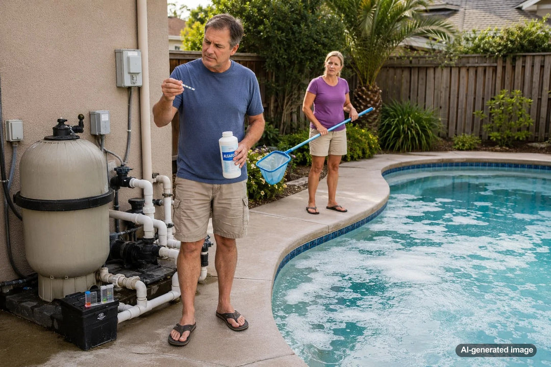 Why Is My Pool Water Foamy After Using Algaecide? Causes, Fixes, and Prevention