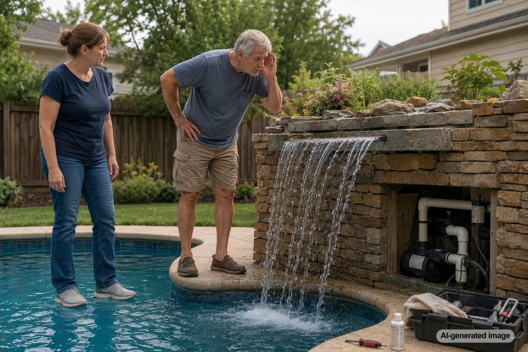 Why Is My Pool Waterfall Making Noise? Practical Clues for Finding the Cause Before It Gets Worse
