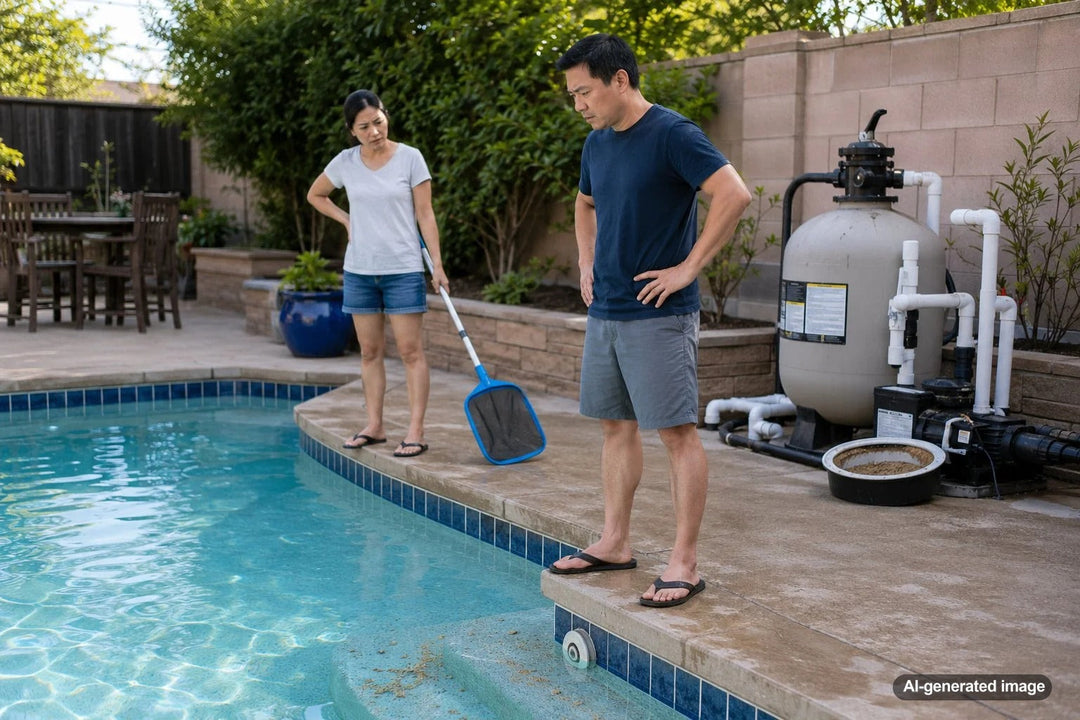 Why Is Pool Filter Sand Coming Back Into the Pool?
