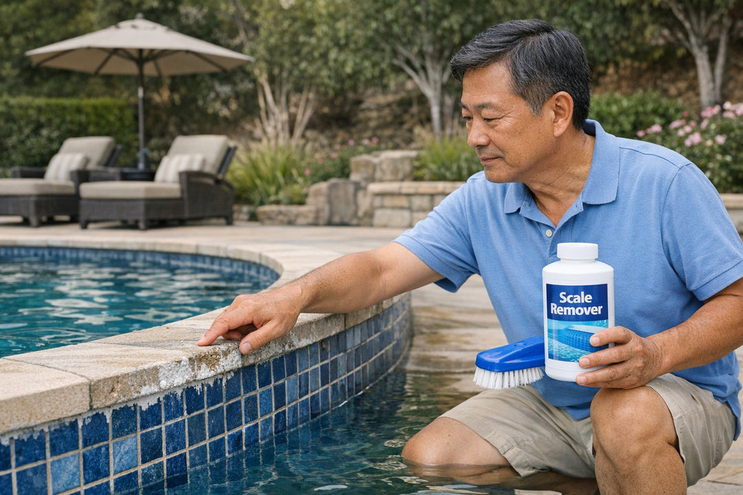 Why Is There Calcium Buildup On Pool Tiles? The Real Reasons White Scale Keeps Coming Back