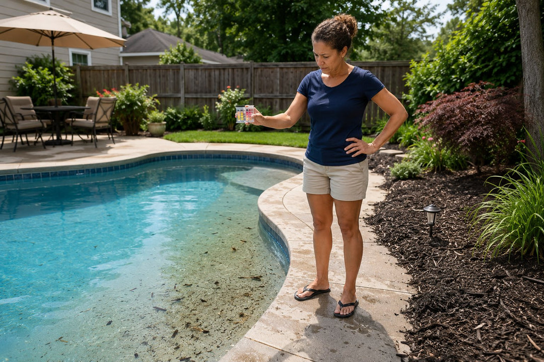 Why Mulch Around Pools Can Cause Water Problems: What Pool Owners Should Watch Before It Turns Into Algae, Stains, or Mystery Water Loss