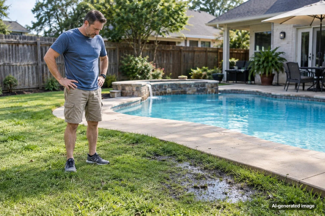 Why One Patch of Yard Stays Wet Near the Pool: What It Could Mean and What to Check Next