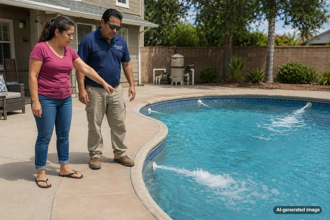 Why One Pool Return Jet Is Stronger Than the Others