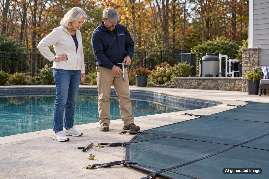 Why Pool Cover Anchors Loosen and How to Fix Them