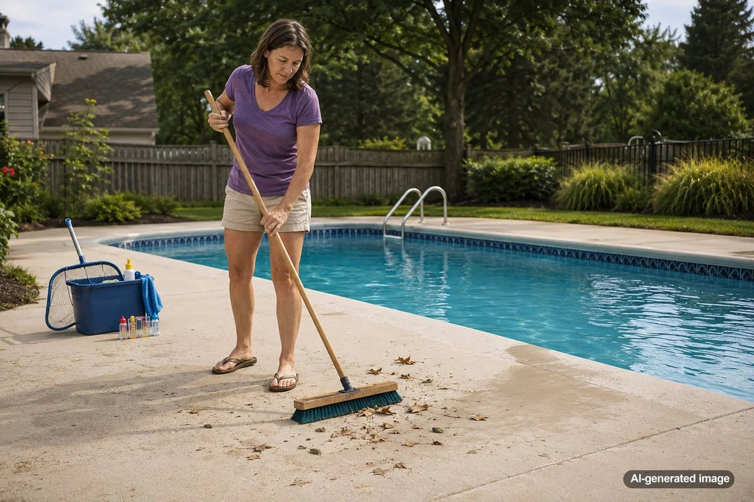 Why Pool Deck Cleaning Affects Pool Water Quality: The Hidden Connection Pool Owners Should Not Ignore